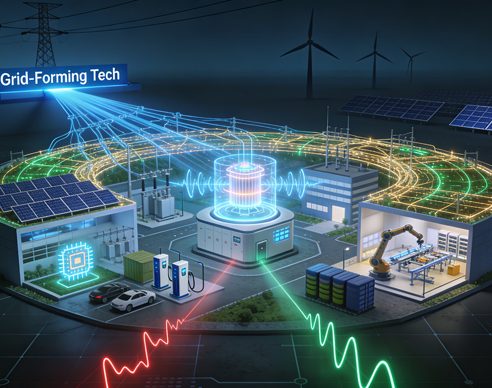 Mikä on ruudukonmuodostustekniikka? Kuinka sen siirtyminen suurjännitteisistä pienjänniteverkoista mullistaa loistehon kompensointiteollisuuden?