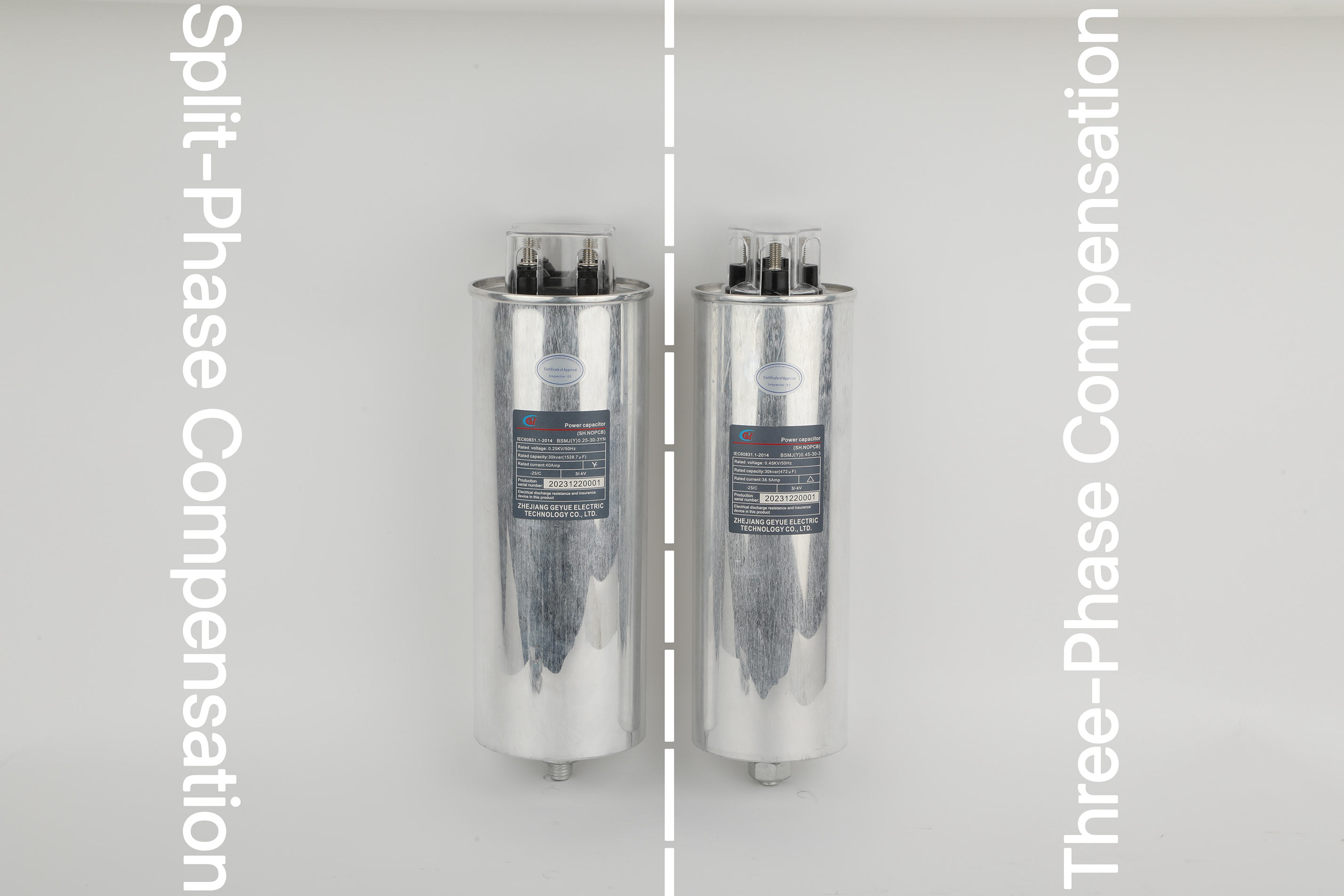 FAQ 3: Järjestelmämme kolmivaiheinen kuormitus on hyvin epätasapainoinen. Onko parempi ottaa käyttöön kolmivaiheinen vai jaettu kompensointi? Jos jaetun vaiheen kompensointi otetaan käyttöön, miten kapasiteetti jaetaan?