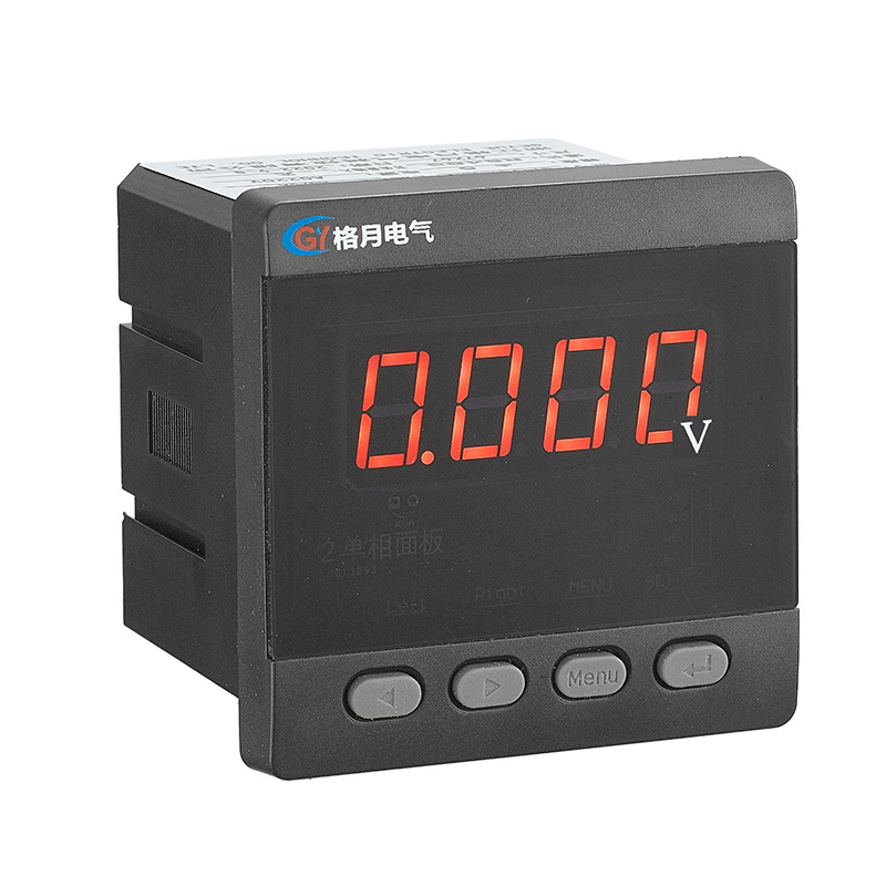 GY194U-K1-sarja LED LCD AC DC RS485 Yksivaiheinen voltmetri