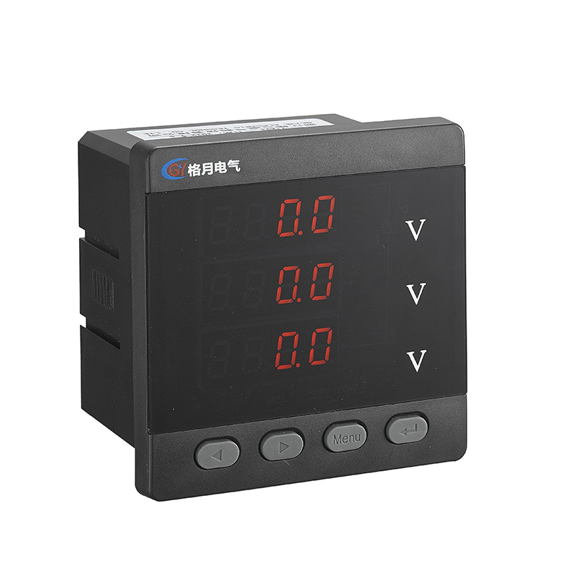 GY194U-K4-sarja LED LCD AC DC RS485 kolmivaiheinen volttimittari